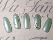 ウータン(Wu-Tang)/キラキラクリアネイル &nbsp;￥6700