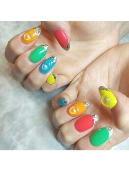ベルフルールブランチ 札幌月寒店/デザインネイル