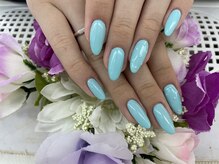 ディーネイル 四条烏丸(D-nail)/【春井】ティファニーブルー