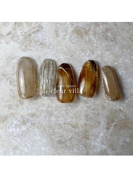 ネイルサロンクリアヴィラ(nail salon clear villa)/trend &nbsp;design¥8990