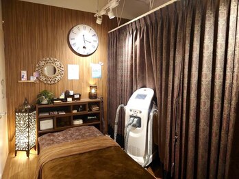 トータルビューティーサロン バンブー(Bamboo)/清潔でお洒落な施術室！