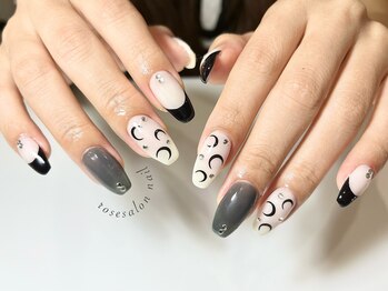 トータルビューティーローズ(Rose)/ムーンネイル