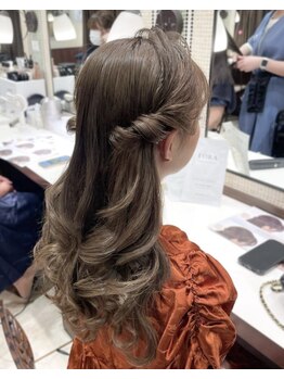 アトリエはるか コトチカ京都/キュートなハーフツイン☆