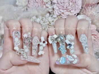 レアネイル 渋谷店(Le’a nail)/パーツ無制限つけ放題☆