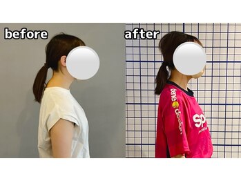 マックストレーニングラボ(MAX TRAININGLABO)/スマホ首に変化が!