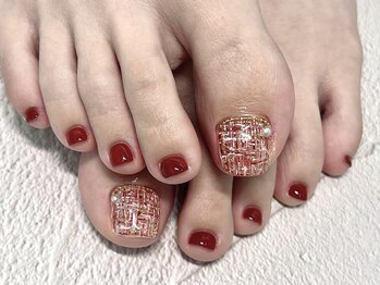 サラ 千種吹上店(Sara)/フット親指アート