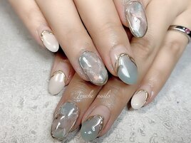 7天然石ネイル