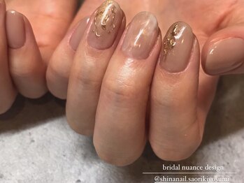 シナネイル 清澄白河店(SHINA NAIL)/ブライダルニュアンスデザイン♪