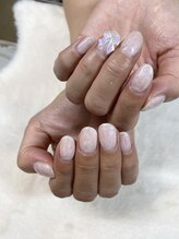 はあとねいる 宇都宮御幸ヶ原店/ニュアンス、マーブルネイル