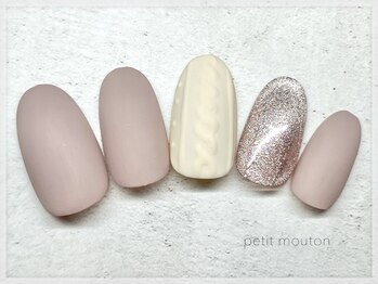 プチムトン 鶯谷店(petit mouton)/【ニットネイル】