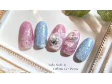 ユウコネイルズアンドエステティック ラ デェス(Yuko Nails & Esthetic La Deesse)/プラチナコース（定額制）¥9500
