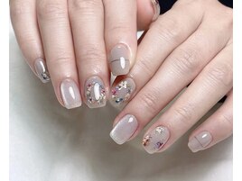 押し花ネイル