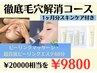 6月限定【徹底毛穴クリーンコース】毛穴の開き.黒ずみ.ざらつきすべて解消！