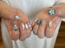 ラグ ネイル(RAG nail)/お花ネイル/マグネットネイル