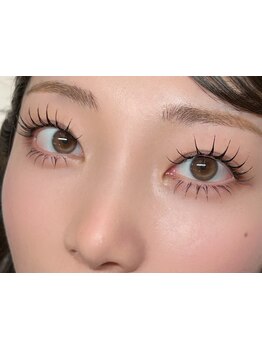 目の形にあったエクステ提案が得意