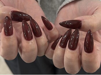 ネイルメゾン 梅田(NAIL MAISON)/ボルドーワンカラー