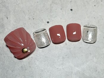 ネイルデコ(nail DECO)/大人ニュアンス定額