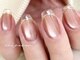 ネイルママン 武蔵関店(nailmaman)の写真/【歴16年/チップ長さ出し歓迎】「爪が短い・形が悪い」お悩み解決。持ちも良く自爪のような自然で美しい♪