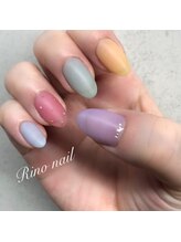 リノ ネイル(Rino nail)/カラフル春カラーネイル