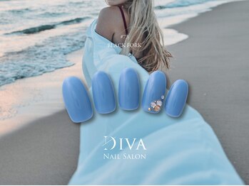 ネイルサロンディーバ 表参道店(Diva)/One color plus（ストーン）