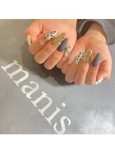 マニス(manis)/ヒョウ柄ネイル