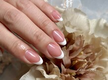 ネイル ミュー(nail myuu)/王道フレンチネイル