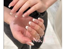 ネイルアンドアイラッシュ ヴィーナ フジグラン広島店(Vina)の雰囲気（White french）