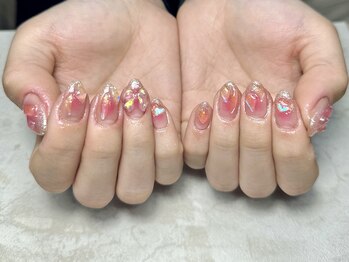 ルノアドットルーム(Lunoa.room)/ワンホンガラスネイル