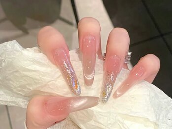 ラメール(La mer)/やさしい雰囲気ネイル