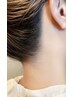 うなじのブラジリアンWaxでツルッとキレイ☆￥3300→￥2970