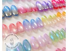 ネイルズガッシュ 武蔵小山店(NAILsGUSH)の雰囲気（定額メニューも豊富◎カラー/マグネット/パーツの種類も多数！）