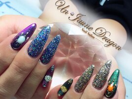 ロング☆キラキラネイル