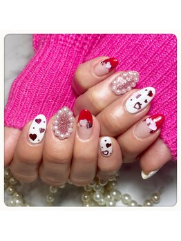 ナナズネイル 西小倉店(NANA's Nail)/ハートネイル