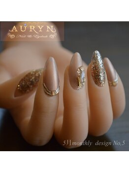 アウリン(AURYN)/5月限定monthly design No,5