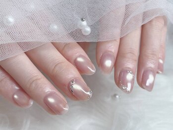 エム 新宿(M)の写真/【SNSで大流行の上品・美フォルム系デザイン特化】必ず検定1級日本人ネイリストが施術。指名料も永久無料◎