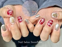 スノーフレーク(Snowflake)/定額デザイン☆クリスマス