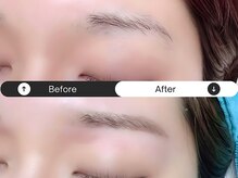 サインポスト ふじみ野店(sign post)/平行型ナチュラル美眉デザイン