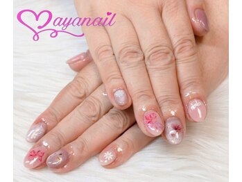 アヤネイル(ayanail)/深爪矯正アートネイル！！