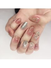 ロエルビューティーサロン(Loel BEAUTY SALON)/大人可愛い透け感ネイル