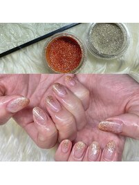 ラメ混ぜ550円♪