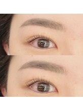 エミュー(emu)/アイブロウスタイリング×パーマ