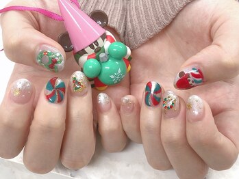 ドナ シェリダ(Dona Cherida)/クリスマスネイル