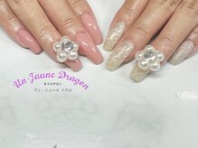 アン ジョーヌドラゴ/【自爪ネイル】パールフラワー
