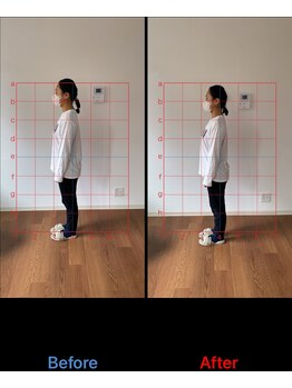 ヨモギ(YOMOGI)/before/after【ピラティス】