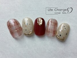 チェックネイル