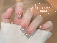 長さだしガーリーネイル豊富のリボンパーツ