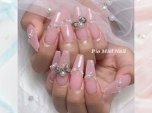ピオミエルネイル 新宿(pio miel nail)/ピンクリボンネイル