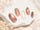 【定額】艶めくピンクニュアンス