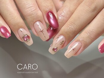 カロ(CARO)/手描きアートネイル