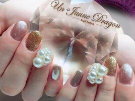 ショート☆キラキラネイル